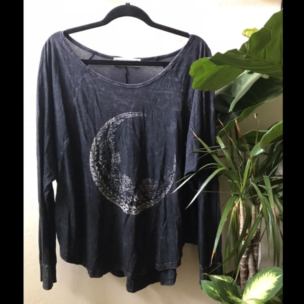Project Social T Moon Graphic Long Sleeve
